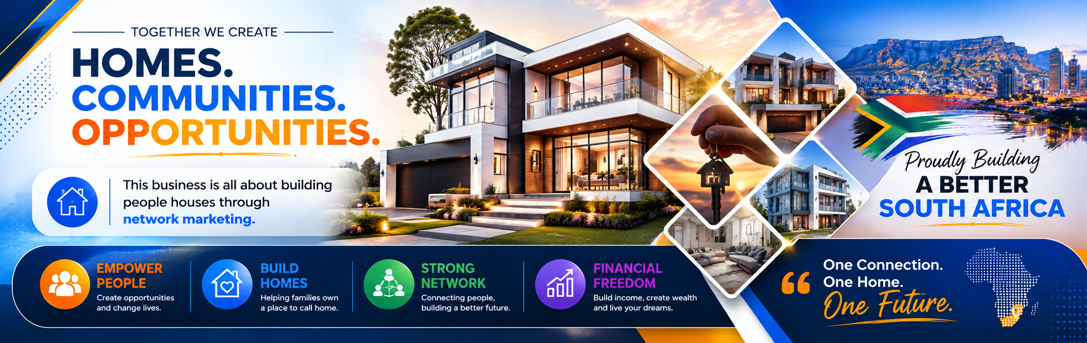 Building People Houses Through Network Marketing